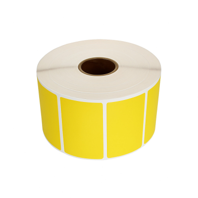 Zebra gule kompatible etiketter, 57 x 32mm, 1500 etiketter