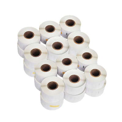 Dymo 13187 kompatible etiketter, 89 x 36mm, 6240 etiketter