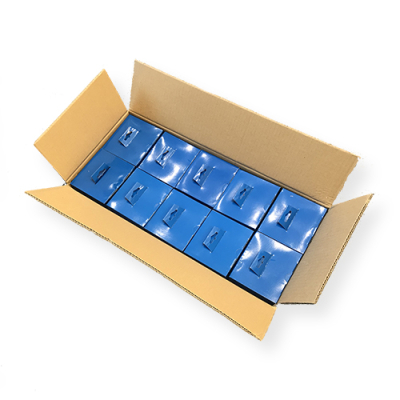 10 ruller Brother DK-11220 kompatible etiketter, 39 x 48mm, 620 etiketter