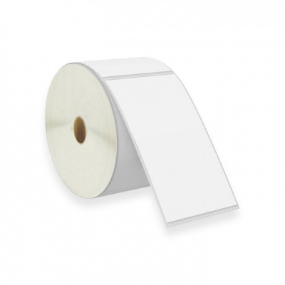 Termiske etiketter, 102 x 152mm, 500 etiketter, termotransfer