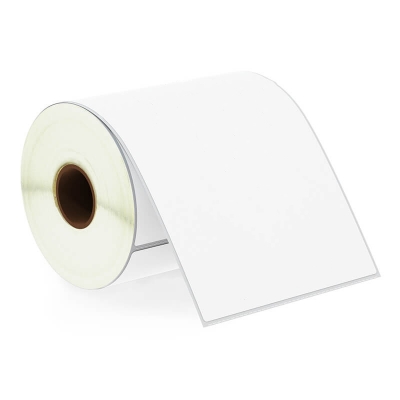Zebra kompatible etiketter, 100 x 150mm, 300 etiketter